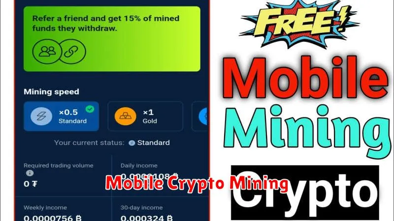 Mobile Crypto Mining